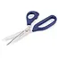 Mundial Universele schaar – ergonomisch soft-touch handvat – 20 cm – blauw