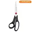 Mundial Linkshandige schaar – 21,6 cm – Ergonomisch en slipvast – Zwart – Gladde snede