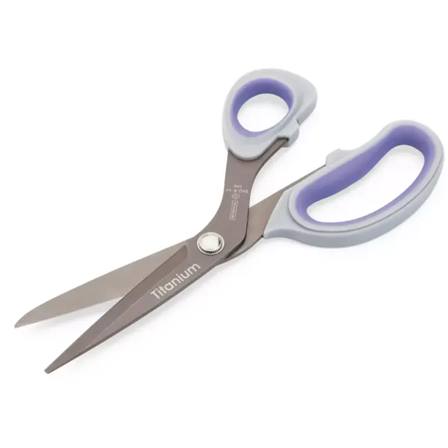 Mundial Multi-functionele schaar – titaniumcoating – ergonomisch handvat – 21,6 cm – grijs