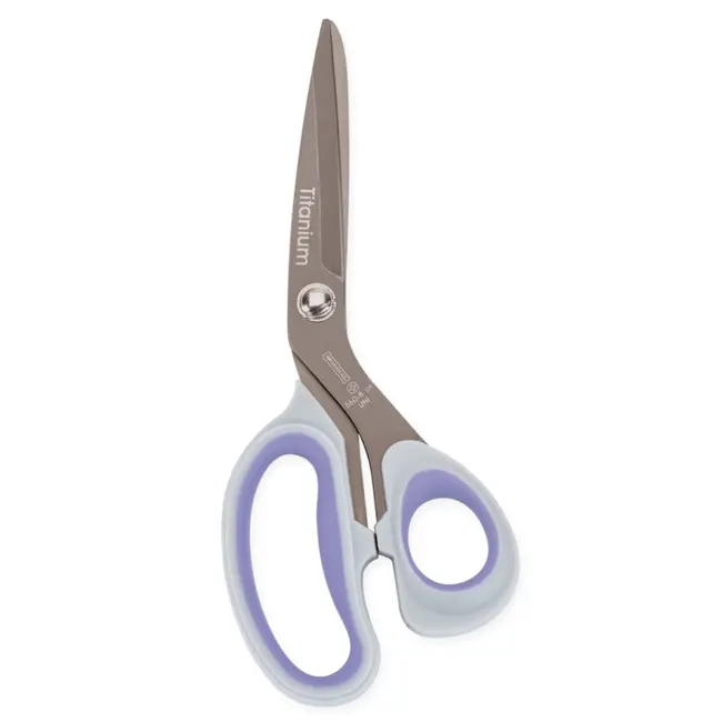 Mundial Multi-functionele schaar – titaniumcoating – ergonomisch handvat – 21,6 cm – grijs