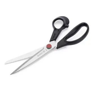 Mundial Versterkte naaischaar – ergonomisch – roestvrij staal – 25,4 cm – zwart Mundial Versterkte naaischaar – ergonomisch – roestvrij staal – 25,4 cm – zwart
