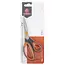 Mundial Allround schaar – 19 cm – ergonomische soft-touch greep – roestvrij staal – oranje