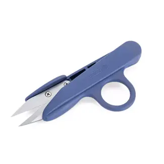Mundial Eenringschaar – Ergonomisch ontwerp – Roestvrijstalen bladen – 11,5 cm – Blauw