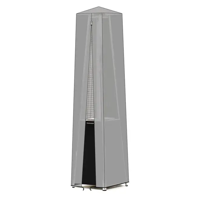HENDI Afdekhoes terrasverwarmers – UV-bestendig PEVA – 790x790x x(H)2220mm