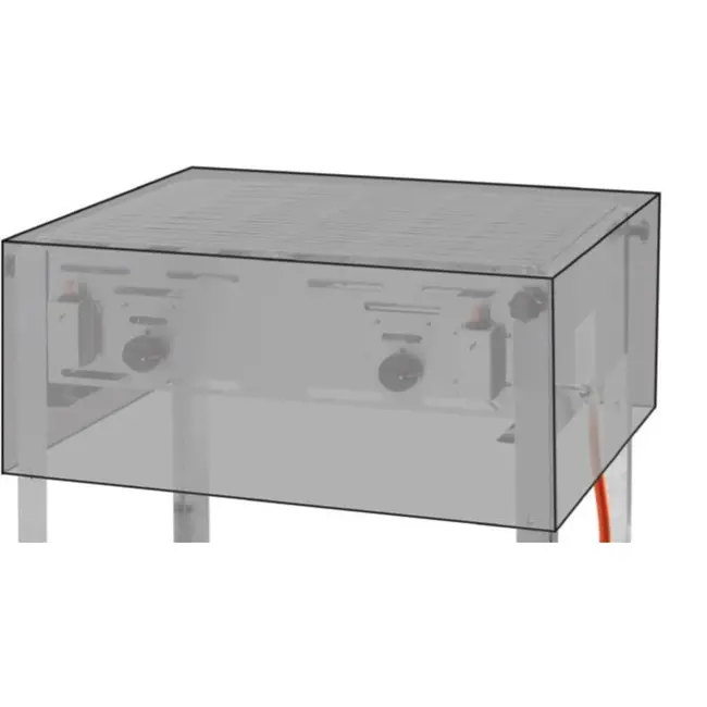 HENDI Afdekhoes voor grill/roast – UV-bestendig PEVA – 720x560x360 mm