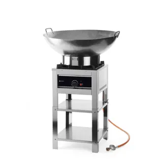 HENDI Profi Line hokker – robuust roestvast staal – 6,7 kW – 425x425x400 mm