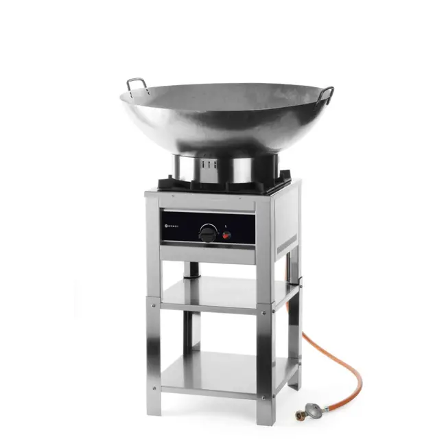 HENDI Profi Line hokker – robuust roestvast staal – 6,7 kW – 425x425x400 mm