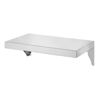 HENDI Zijblad voor barbecue – roestvrij staal – 480x298x160 mm