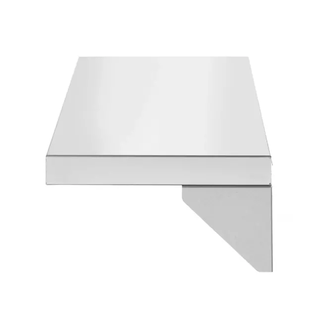 HENDI Achterblad voor Green Fire barbecues – roestvast staal – 650x298x160 mm