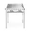 HENDI Windbestendige barbecue – 2 branders – roestvast staal – 11,6kW – 740x612x825 mm