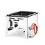HENDI Gasbakplaat Bake-Master Mini 5,8 kW met geëmailleerde plaat