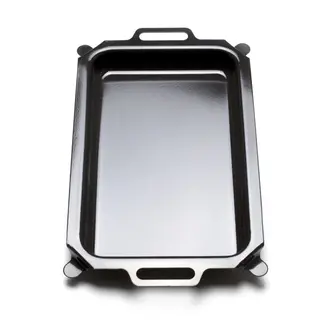 HENDI Geëmailleerde bakplaat voor mini-barbecues – duurzaam en hittebestendig