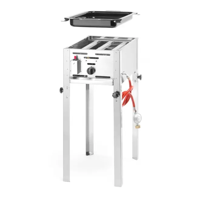 Hendi Grill-Master Mini - Compact - 5,8kW - Roestvast Staal - 340x540x840mm