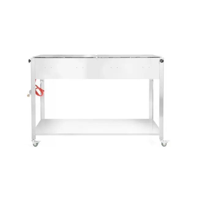 HENDI Grill-Master Quattro – 4 branders – roestvast staal – 1330x600x920 mm