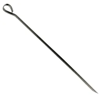 HENDI Barbecuespiezen – roestvrij staal – vaatwasserbestendig – 250 mm – set van 6