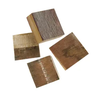 HENDI Grote houtbrokken voor roken – whisky – 3 kilo – intens aroma – ideaal voor pizzaovens en barbecues