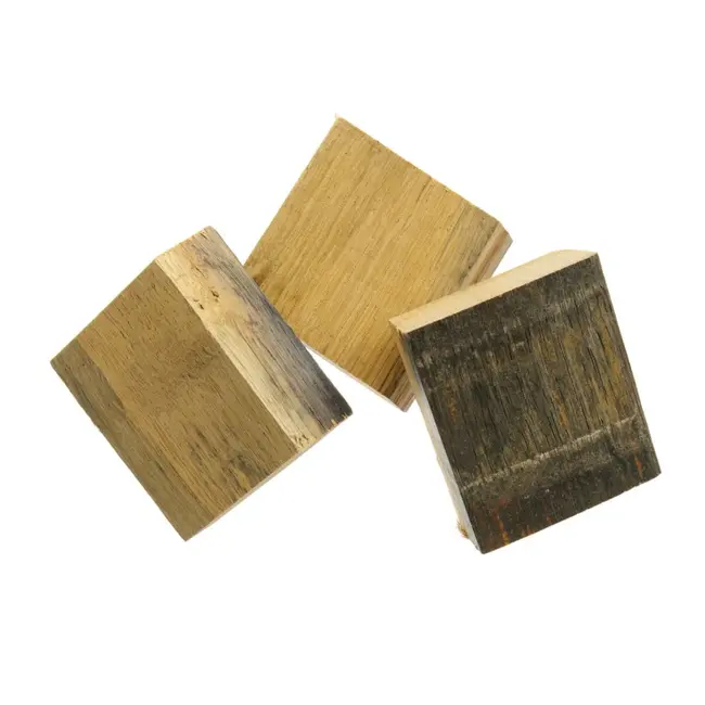 HENDI Grote houtbrokken – Uniek aroma – 3 kilo – Voor pizzaovens en barbecues