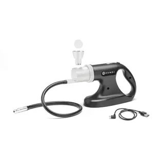 HENDI Oplaadbaar rookpistool – 3 snelheden – flexibel en lichtgewicht – 215x70x160 mm