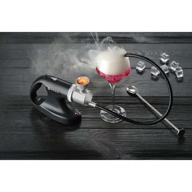 HENDI Oplaadbaar rookpistool – 3 snelheden – flexibel en lichtgewicht – 215x70x160 mm