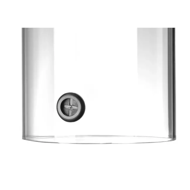 HENDI Glazen stolp met ventilatieopening – Borosilicaatglas – Ø150x(H)280 mm