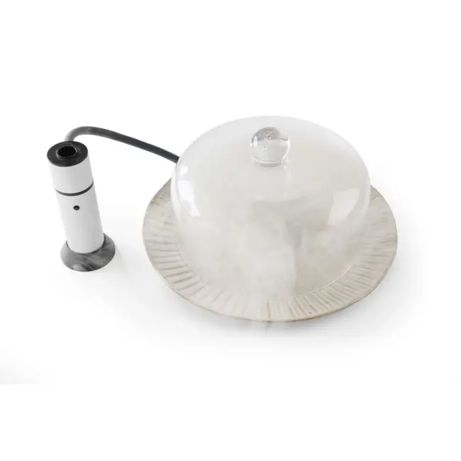 HENDI Glazen stolp – ideaal voor rookpresentaties – Ø 275x140 mm