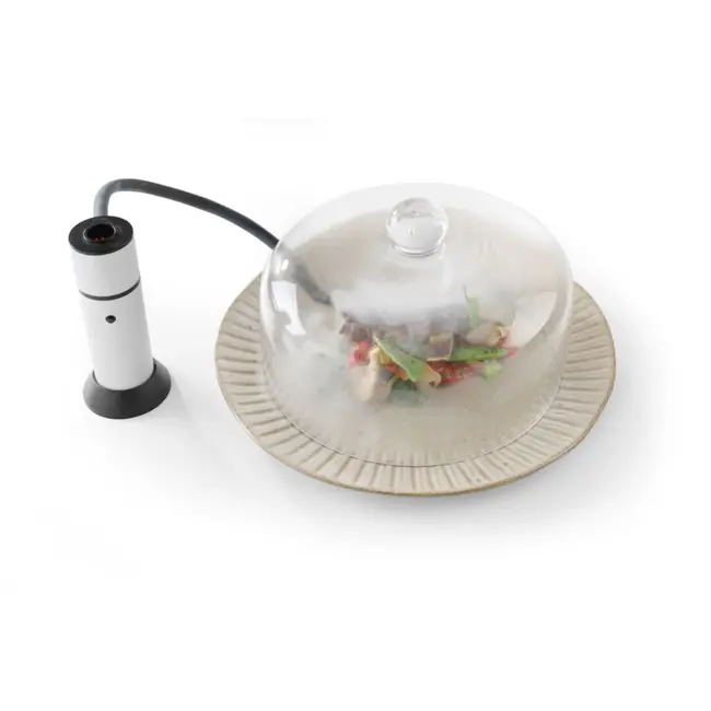 HENDI Glazen stolp – ideaal voor rookpresentaties – Ø 275x140 mm