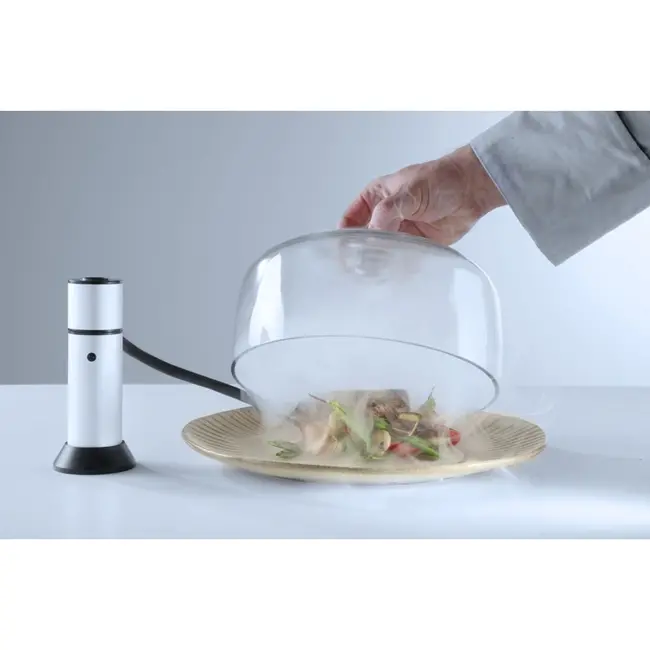 HENDI Glazen stolp – ideaal voor rookpresentaties – Ø 275x140 mm