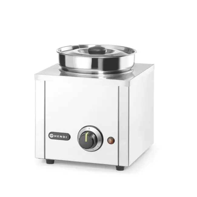 HENDI Thermosysteem – Roestvrij staal – 6-niveau temperatuurregeling – 4L – Anti-slipvoeten