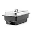 HENDI Elektrische chafing dish – instelbare temperatuur – 9L – roestvrij staal – GN 1/1