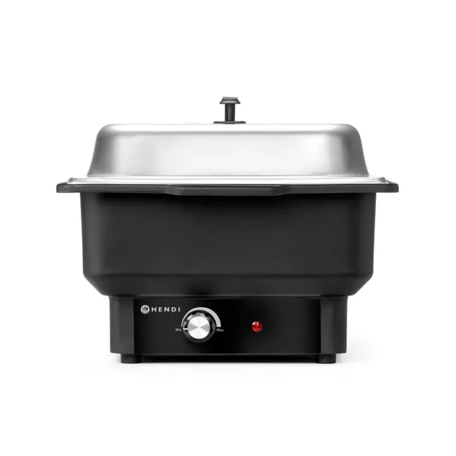 HENDI Elektrische chafing dish – instelbare temperatuur – 9L – roestvrij staal – GN 1/1