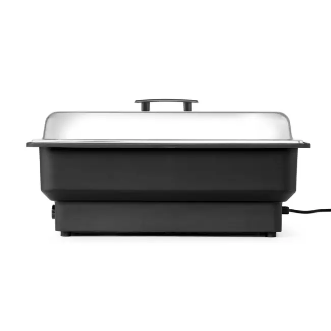 HENDI Elektrische chafing dish – instelbare temperatuur – 9L – roestvrij staal – GN 1/1