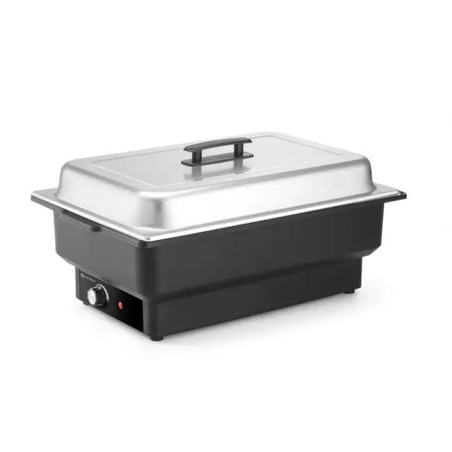 HENDI Elektrische chafing dish – instelbare temperatuur – 9L – roestvrij staal – GN 1/1