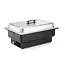 HENDI Elektrische chafing dish – instelbare temperatuur – 9L – roestvrij staal – GN 1/1