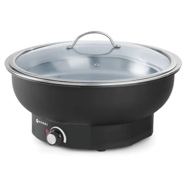 Hendi Elektrische chafing dish - traploos instelbaar - 6,8 liter - bijna geluidloos