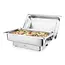 HENDI Elektrische chafing dish – instelbare temperatuur – 9 liter – roestvrij staal