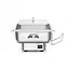 HENDI Elektrische chafing dish – instelbare temperatuur – 9 liter – roestvrij staal