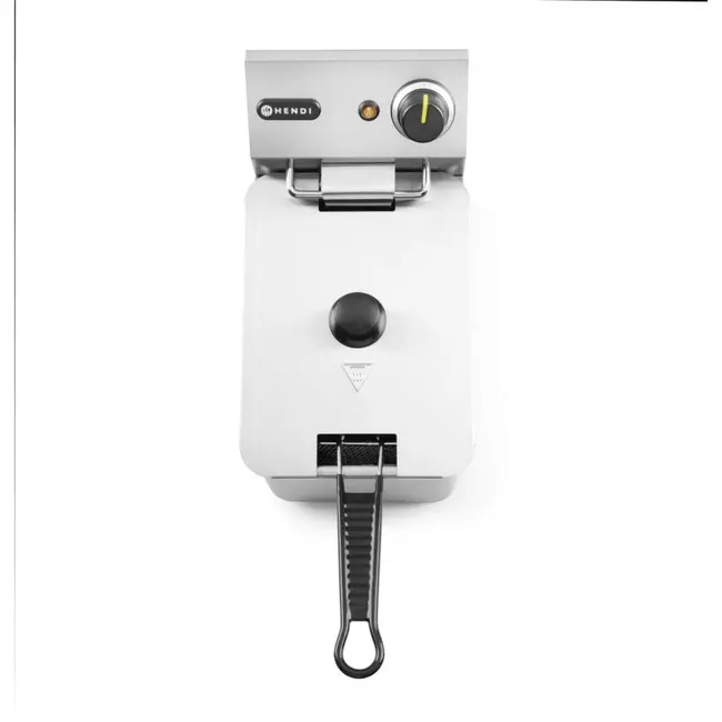 HENDI Friteuse – roestvrij staal – 4 liter – koude zone – uitneembare onderdelen