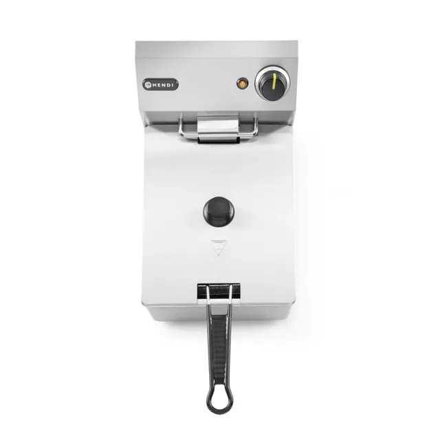 HENDI Friteuse – 8L – roestvrij staal – koude zone – uitneembare vetpan – 3500W