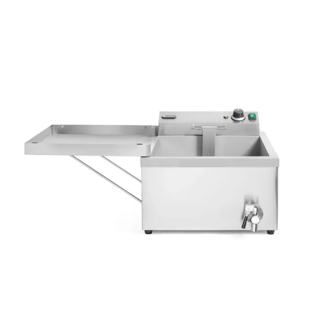 HENDI Donut friteuse – roestvast staal – 12 liter – 3500W – met aftapkraan – 230V