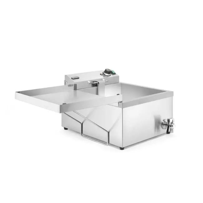 HENDI Donut friteuse – roestvast staal – 12 liter – 3500W – met aftapkraan – 230V