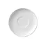 HENDI Schotel voor koffie en cappuccino – versterkte randen – slijtvast porselein – ⌀145 mm – wit