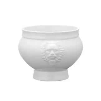 HENDI Soepkom – 2L – Hardste porselein – Stoot- en slijtvast – Stralend wit