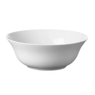 HENDI Saladeschaal wit porselein Ø270 mm voor buffet stapelbaar