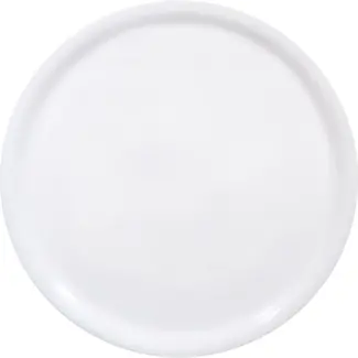 HENDI Pizzabord – Geglazuurd porselein – Vaatwasmachinebestendig – Ø 330 mm – Wit