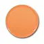 HENDI Pizzabord – Geglazuurd Porselein – Ø330 mm – Oranje – Magnetron- en Vaatwasmachinebestendig
