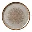 HENDI Pizzabord – Geglazuurd Porselein – Modern Aards Patroon – Ø 330 mm