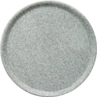 HENDI Granietkleurig pizzabord Speciale 330 mm van geglazuurd porselein
