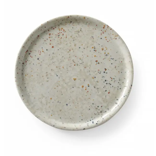 HENDI Pizzabord – Drop Collection – Lichtgrijs – Ø 330 mm – Modern Design – Vaatwasmachinebestendig