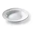 HENDI Diep bord – versterkte randen – hotelporselein – slijtvast – 220 mm – wit