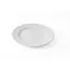 HENDI Plat bord – versterkte randen – hotelporselein – slijtvast – wit – ⌀270 mm